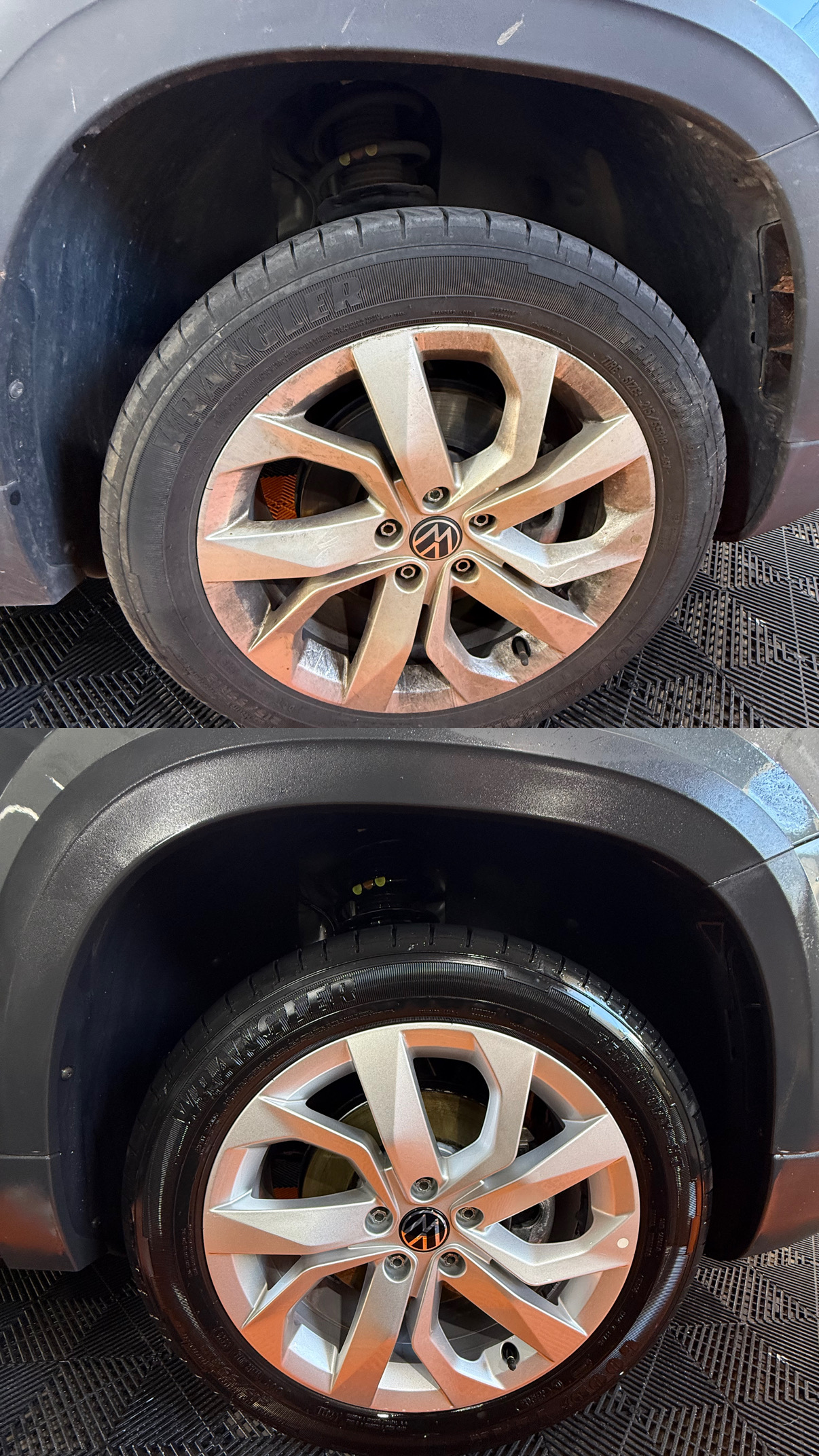 Antes e depois — trabalho 3