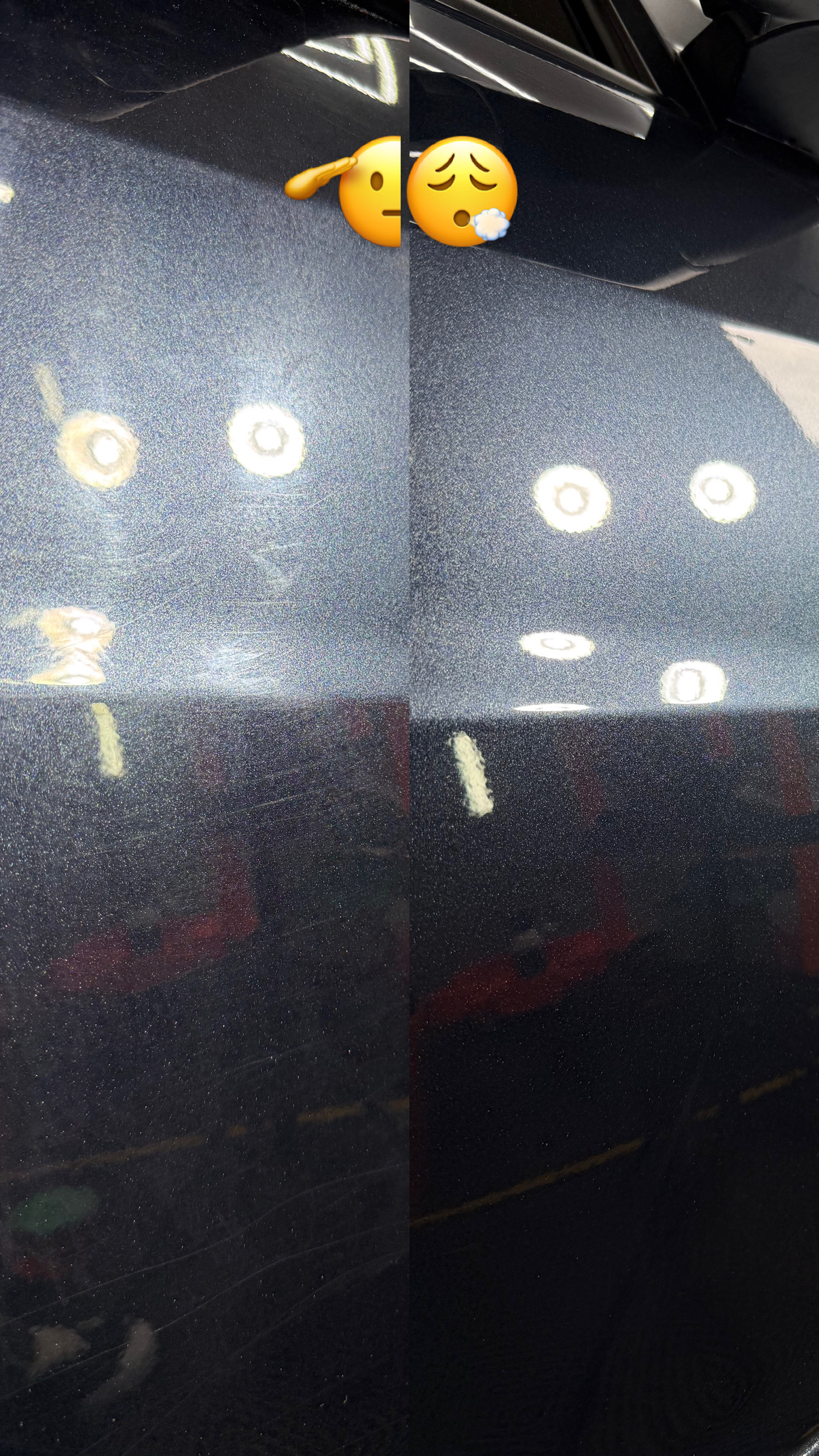 Antes e depois — trabalho 7