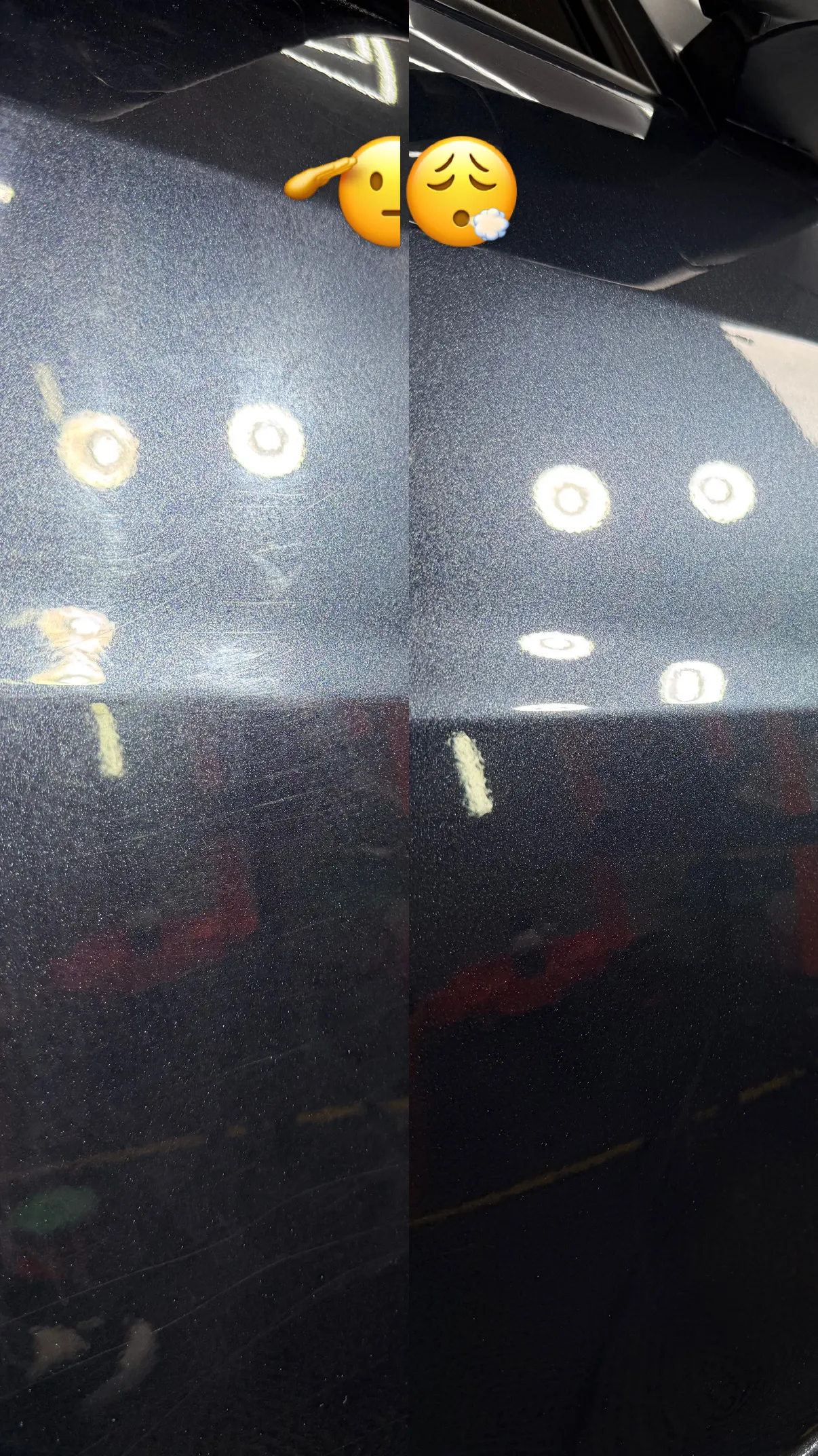 Antes e depois — trabalho 7
