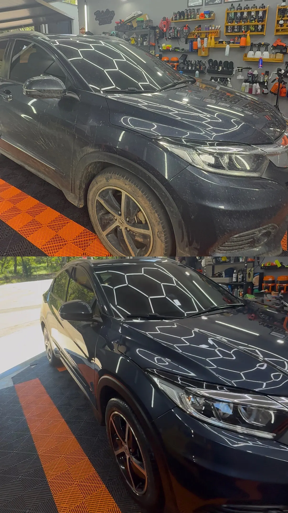Antes e depois — trabalho 10